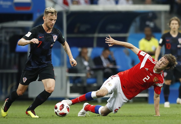 2019世界杯,拉基蒂奇在克罗地亚的比赛中