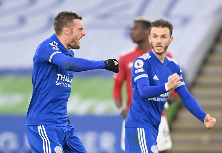 Leicester City maintain their position in the Premier League table after a 2-2 draw against Manchester United