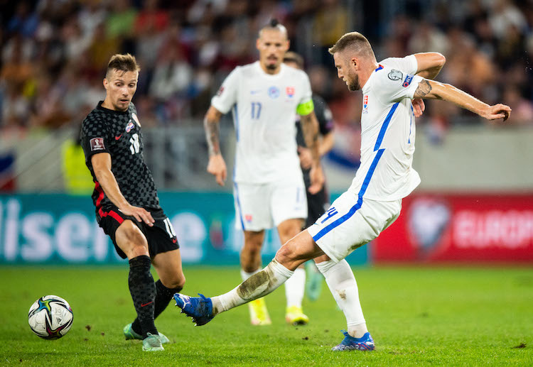 Highlights vòng loại World Cup 2022 Châu Âu Slovakia 0-1 Croatia