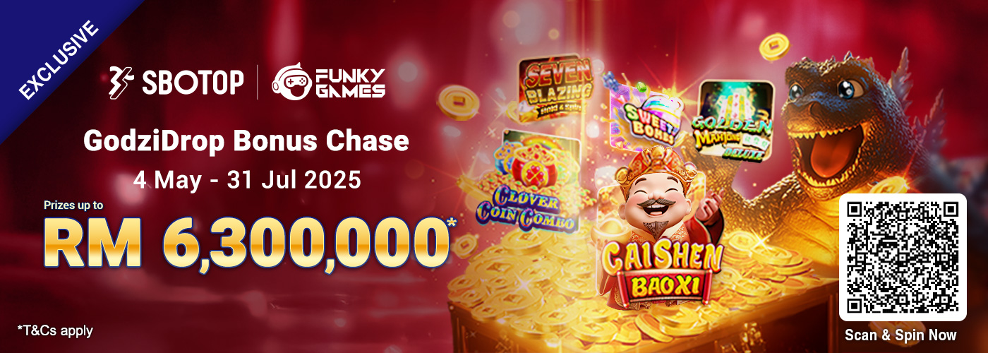Funky Games GodziDrop Bonus Chase