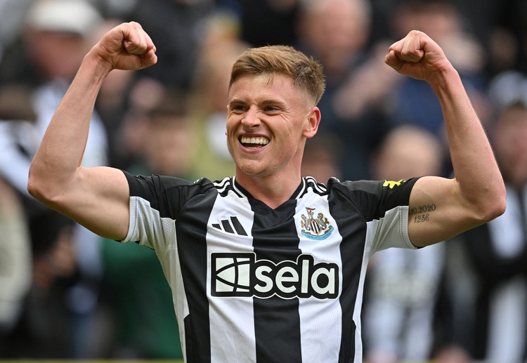 Statistik Harvey Barnes di Premier League 2024-2025