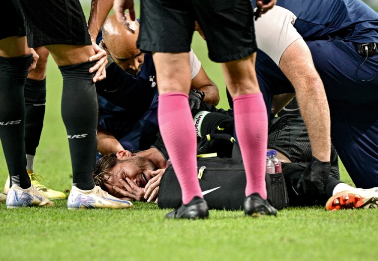 英联杯  热刺目前阵容不整，麦迪逊等多名主力因伤缺席。