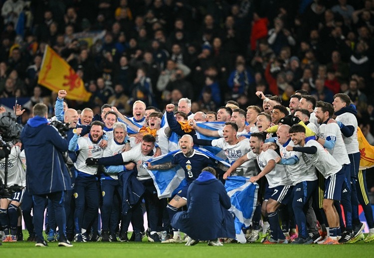 Scotland thắng Đan Mạch trên sân nhà ở bảng C Vòng loại World Cup