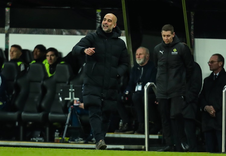 Statistik Manchester City di EFL Cup